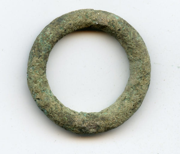 Excellent huge ancient Celtic ring money, Hungary, ca.800-500 BC