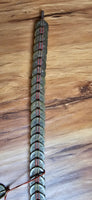 Rare authentic "coin sword", 104 coins of Qian Long (1736-1795), Qing, China