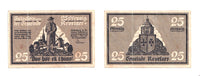 25 pfennig Notgeld note, 1921, Gutschein , Germany