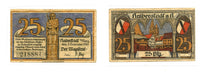 Nice notgeld paper money, 1920, Halberstadt, Germany.