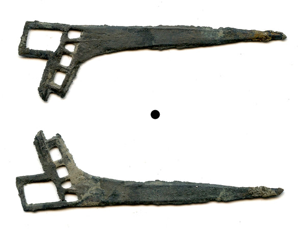 Rare small halberd (sword) money, Yue State, c.400-300 BC, Warring States, China