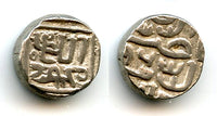 Silver 1/2 tanka of Mahmud I (1458-1511), 1481, Mustafabad, Gujarat, India (G#87)