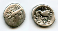 Silver drachm, c.2nd century BC, Celtic tribes of Southern Gaul