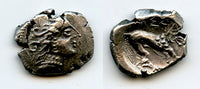 Silver drachm, c.2nd century BC, Celtic tribes of Southern Gaul