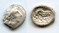 Silver drachm, c.2nd century BC, Celtic tribes of Southern Gaul