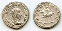 Attractive silver antoninianus of Trajan Decius (249-251 AD), Roman Empire (RIC 1b)