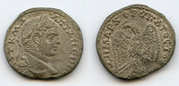 Billon tetradrachm, Caracalla (198-217 CE), Ake-Ptolemais, Roman Provincial Issue (Pr.1222)