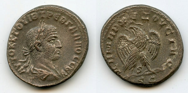 Billon tetradrachm of Trebonianus Gallus (251-253 AD), Antioch, Roman Empire (Pr.664)