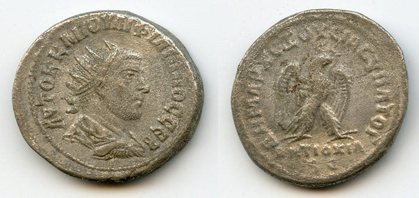 Silver tetradrachm of Philip I (244-249), 247, Antioch, Roman Provincial coins (Pr.374)