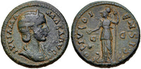 Provincial as (AE24), Julia Mamaea, 222-235 CE, Dium, Macedonia, Roman Empire