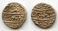 Silver rupee, Aurangzeb (1658-1707), RY6, Gulkanda, Mughal Empire, India