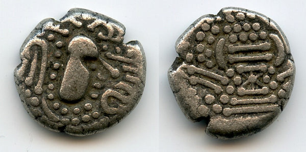 Silver Indo-Sassanian drachm, Gurjura-Pratihara Empire, c.900-1000, N. India