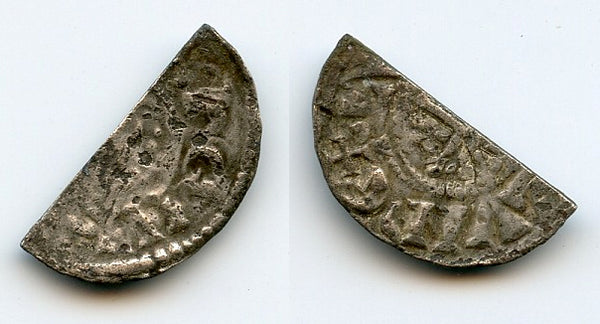 Silver halfpenny, Henry II (1154-1189), England