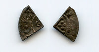 Silver farthing, Henry II (1154-1189), England