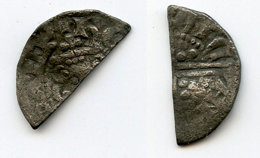 Silver halfpenny, Henry III (1216-1272), England (#1d)