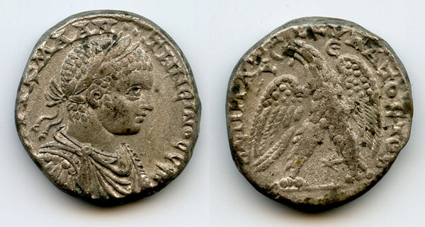 Billon tetradrachm, Elagabalus (218-222 AD), Antioch, Roman Provincial Issue (Pr.251)