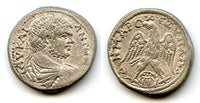 Billon tetradrachm, Caracalla (198-217 CE), Gadara in Decapolis, Judaea, Roman Provincial Issue (Pr.1594)