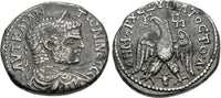 Billon tetradrachm, Caracalla (198-217 CE), Gaza, Judaea, Roman Provincial Issue (Pr.1692A)