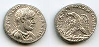 RRR! Silver tetradrachm of Macrinus (217-218), Caesarea Maritima, Judaea, Roman Empire (Pr.1674)