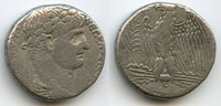 Silver tetradrachm of Nero (54-68 CE), minted 61/62 CE, Antioch, Roman Egypt