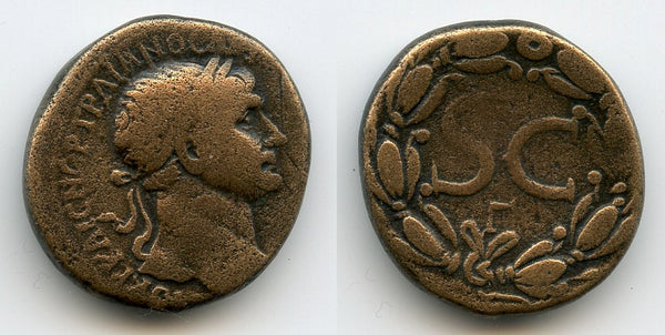 Large AE25 of Trajan (98-117 AD), Antioch, Roman Provincial coinage