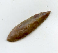 Chert ovate lanceolate arrowhead, North Africa, late Neolithic, c.3000 BC