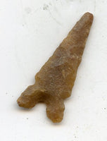 Jasper footed triangle basal notched forms from  North Africa,  late Neolithic period, ca.3000 BC