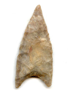 Jasper shallow concave base triangle point, North Africa,  late Neolithic period, ca.3000 BC