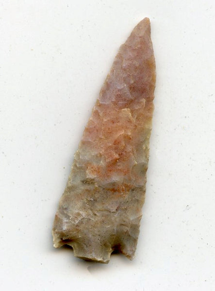 Jasper stemmed triangle form, from  North Africa,  late Neolithic period, ca.3000 BC