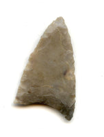 Jasper shallow concave base triangle point, North Africa,  late Neolithic period, ca.3000 BC