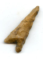 Chert tidikelt triangle arrowhead, North Africa, late Neolithic, ca.3000 BC