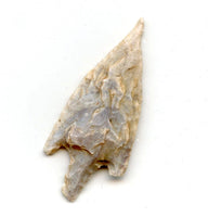 Chalcedony stemmed bullet arrowhead, North Africa, late Neolithic, c.3000 BC