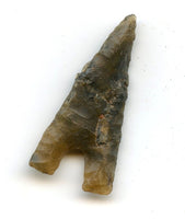 Chert tidikelt triangle arrowhead, North Africa, late Neolithic, ca.3000 BC