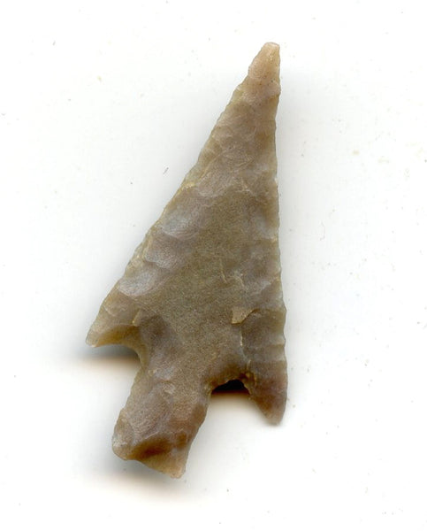 Chalcedony stemmed bullet arrowhead, North Africa, late Neolithic, c.3000 BC