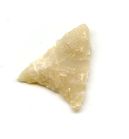 Chalcedony shallow concave base triangle point, North Africa,  late Neolithic period, ca.3000 BC