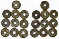 Lot of 10 various bronze cash, Northern Song dynasty, 960-1127, China (#11)