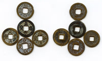 Lot of 5 various bronze cash, Northern Song dynasty, 960-1127, China (#32)