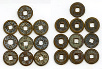 Lot of 10 various bronze cash, Northern Song dynasty, 960-1127, China (#61)