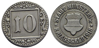 Notgeld (Emergency money) - iron 10 pfennig, 1918, Munster, Germany