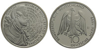 Germany - proof silver 10 marks in the original sealed mint packet - 1999-D (Munich) - Goethe